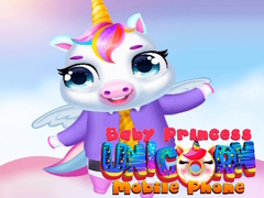 leikur Baby Princess Unicorn Mobile Phone