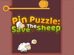 leikur Pin Puzzle: Save The Sheep