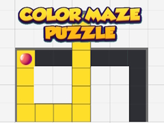 leikur Colored Maze Puzzle