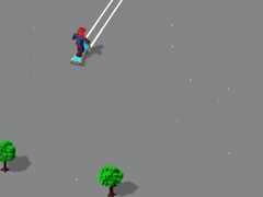 leikur Marvel Spider-Man: Snowy Skate