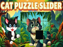 leikur Cat Puzzle Slide
