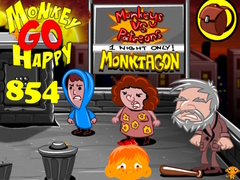 leikur Monkey Go Happy Stage 854