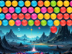 leikur Bubble Blitz Galaxy