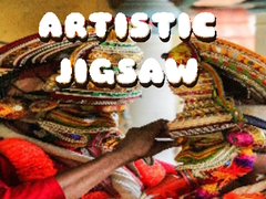 leikur Artistic Jigsaw