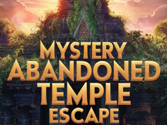 leikur Mystery Abandoned Temple Escape