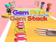 leikur Gem Run: Gem Stack 