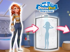 leikur Design Ville: Merge & Design