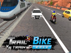 leikur Trail Bike vs Train Race