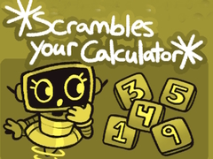 leikur Scrambles Your Calculator