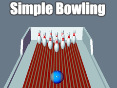 leikur Simple Bowling