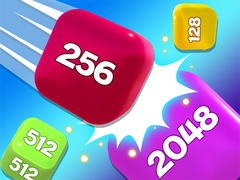 leikur Chain Cube 2048 3D Merge Game