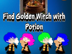 leikur Find Golden Witch with Potion