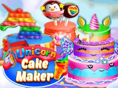 leikur Unicorn Cake Maker