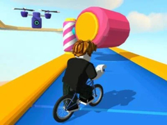leikur Obby But You're On a Bike