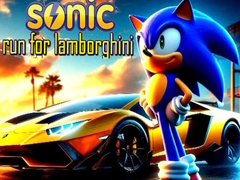 leikur Sonic Run for Lamborghini