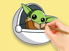 leikur Coloring Book: Master Yoda