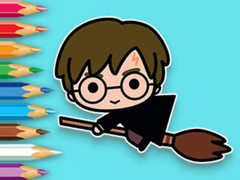 leikur Coloring Book: Flying Potter