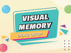 leikur Visual Memory Drag Drop