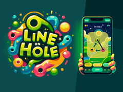 leikur Line on Hole