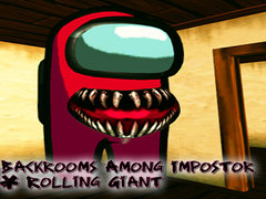 leikur Backrooms Among Impostor & Rolling Giant