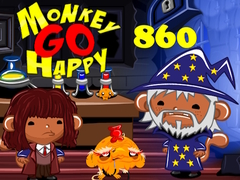 leikur Monkey Go Happy Stage 860