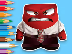leikur Coloring Book: Inside Out Angry