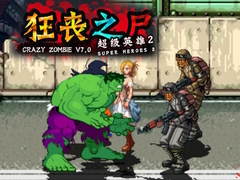leikur Crazy Zombie 7.0 Super Heroes 2