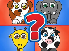 leikur Kids Quiz: Animal Common Sense