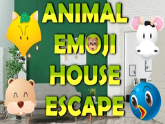 leikur  Animal Emoji House Escape