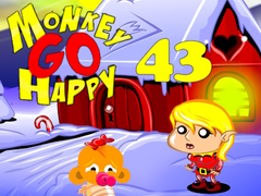 leikur Monkey Go Happy Stage 43