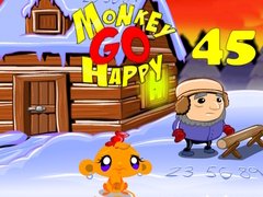 leikur Monkey Go Happy Stage 45