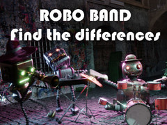 leikur Robot Band - Find the Differences