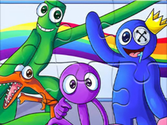 leikur Jigsaw Puzzle: Rainbow Friends 2