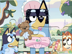 leikur Jigsaw Puzzle: Bluey Play Time