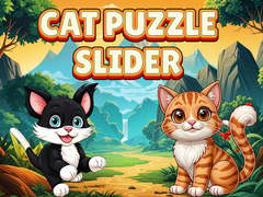 leikur Cat Puzzle Slider