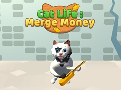 leikur Cat Life: Merge Money