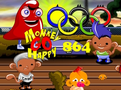 leikur Monkey Go Happy Stage 864