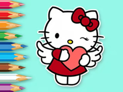 leikur Coloring Book: Love Kitty