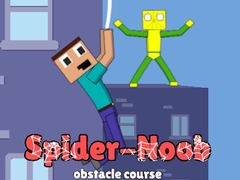 leikur Spider-Noob Obstacle Course
