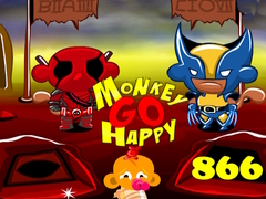 leikur Monkey Go Happy Stage 866