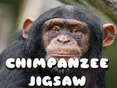 leikur Chimpanzee Jigsaw