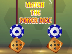 leikur Match The Poker Dice