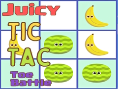 leikur Juicy Tic Tac Toe Battle