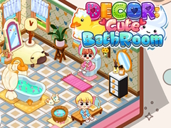 leikur Decor: Cute Bathroom