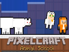 leikur PixelCraft Animal School