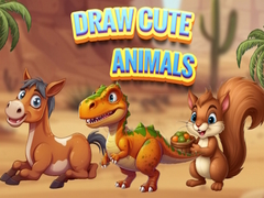 leikur Draw Cute Animals