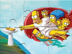 leikur Jigsaw Puzzle: Creation Of Simpsons