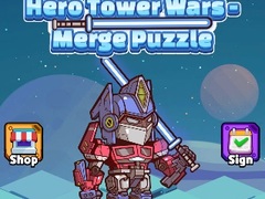 leikur Hero Tower Wars Merge Puzzle