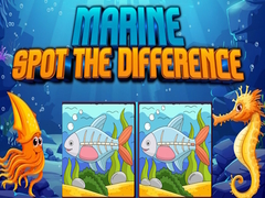 leikur Marine Spot the Difference