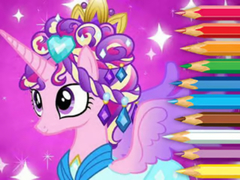 leikur Coloring Book: Pony Princess